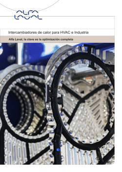 Intercambiadores de calor para HVAC e Industria - T