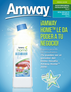 Revista Comercial - amway costa rica