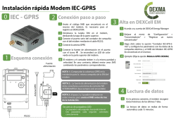 0 1 IEC - GPRS 2 3 4 - Support