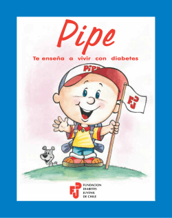 Pipe te enseña - Fundación Diabetes Juvenil