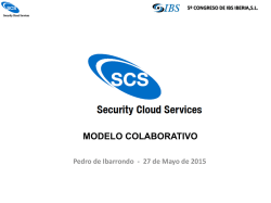 MODELO COLABORATIVO - Security Cloud Services
