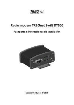 Radio modem TRBOnet Swift DT500