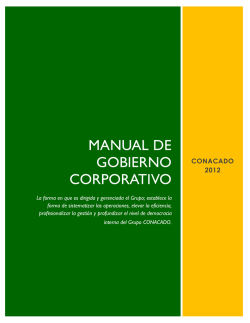 manual de Gobierno Corporativo