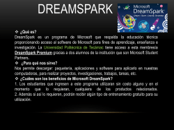 DreamSpark - UPTECAMAC