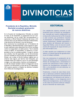 DIVINOTICIAS - Ministerio del Interior y Seguridad Pública