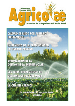 - Revista Agricolae