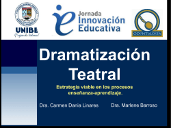 Dramatización Teatral