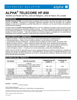 alpha ® telecore hf-850