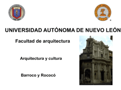 1. Antecedentes y origen. - Facultad de Arquitectura