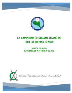 xx campeonato sudamericano de golf de damas senior