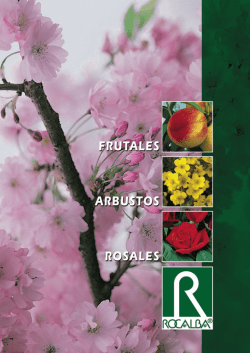 Catalogo de Frutales-Rosales