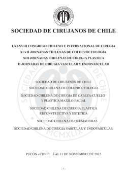 SOCIEDAD DE CIRUJANOS DE CHILE