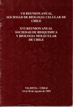 year 1993 CLICK TO DOWNLOAD - Sociedad de Bioquímica y