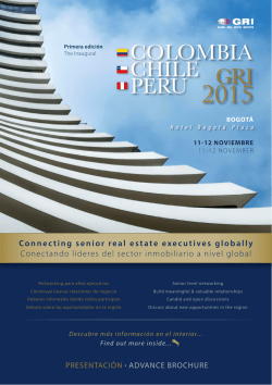 COLOMBIA CHILE PERU GRI - Global Real Estate Institute