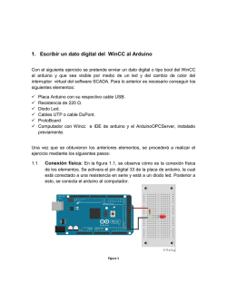 1. Escribir un dato digital del WinCC al Arduino