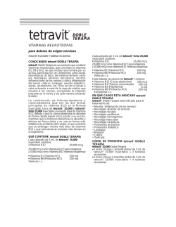 tetravit® - Corporación DONOVAN WERKE