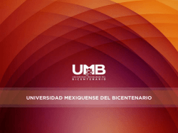Universidad Mexiquense del Bicentenario - UMB
