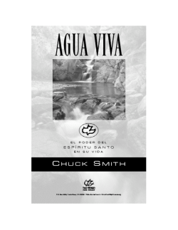 Agua Viva (Living Water)