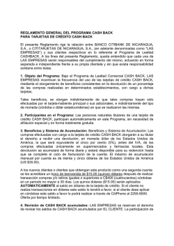 Reglamento - Banco Ficohsa Nicaragua