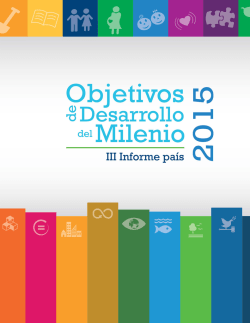 III Informe ODM CR - El PNUD en Costa Rica