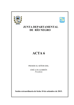 6 - Junta Departamental de Río Negro