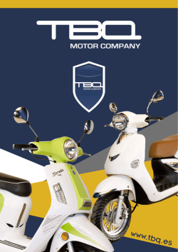 Catálogo TBQ - TBQ Motor Company