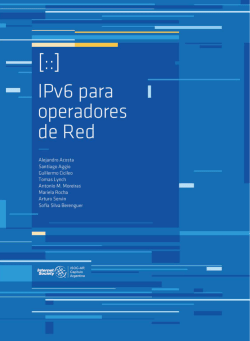 IPv6 para operadores de Red