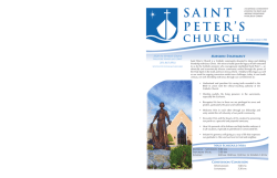 September 20, 2015 - St. Peters Catholic Church, Waldorf Maryland