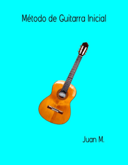 Método Inicial - Tocando Guitarra