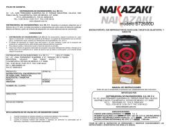 BT2600D - Nakazaki