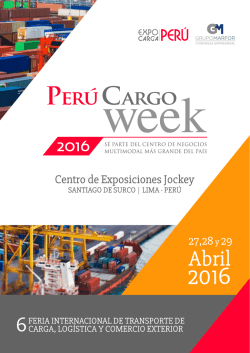 Kit - Perú Cargo Week