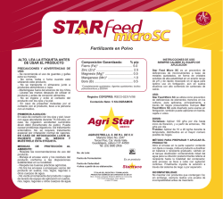 Fertilizante en Polvo - Agri Estrella S. de RL de CV