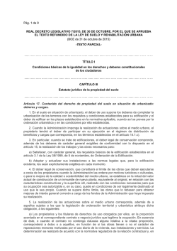 Real Decreto Legislativo 7/2015