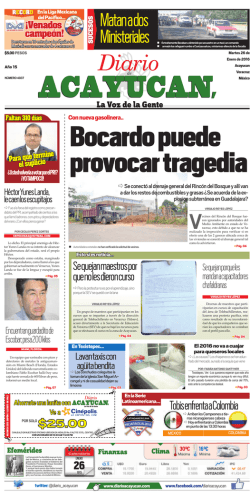 S Matan a dos - Diario de Acayucan