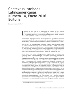 artículo - Contextualizaciones Latinoamericanas