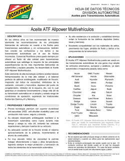 Aceite ATF Allpower Multivehículos
