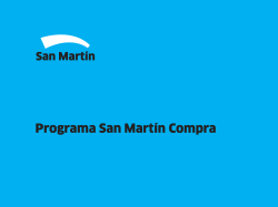 Programa San Martín Compra - Municipalidad de San Martín