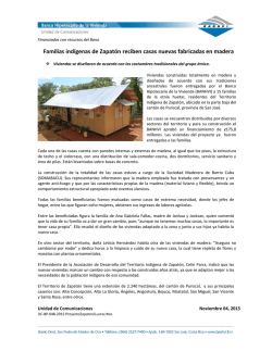 Familias indígenas de Zapatón reciben casas nuevas fabricadas en