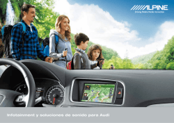 Infotainment y soluciones de sonido para Audi