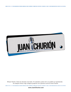 www.JuanChurion.com