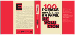 100 PoEMAS MExiCANoS EN PAPEL REVoLUCióN