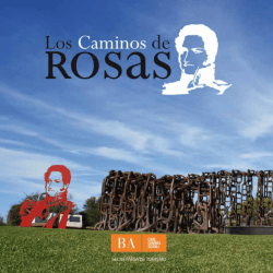 Folleto Rosas - Turismo Provincia de Buenos Aires
