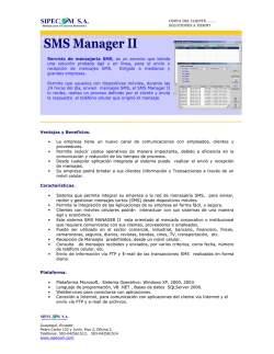 SMS Manager II