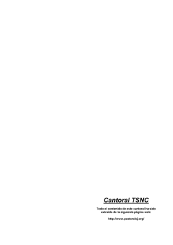 Cantoral con 50 temas en formato pdf