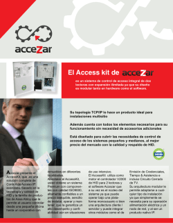 Accezar-AccessKit-brochure-esp