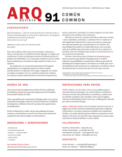 COMÚN COMMON - Ediciones ARQ