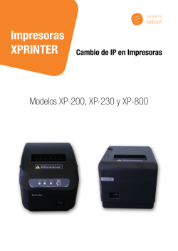 Manual Cambio IP para XPrinter