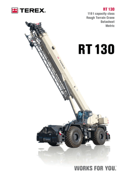 RT 130 - Terex Corporation