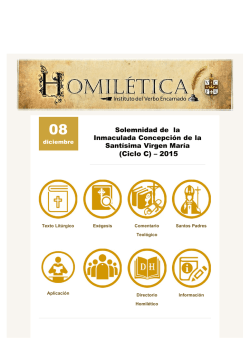 Santos Padres - Homilética - Instituto del Verbo Encarnado