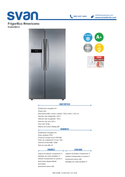 frigorifico americano SVAM180X